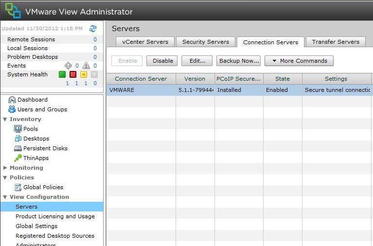 Adding two-factor authentication to VMWare View