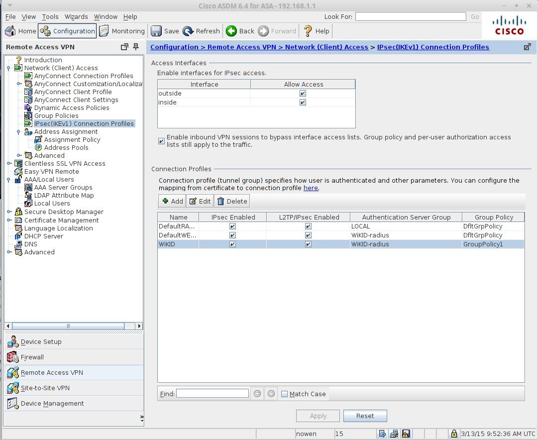 4 - ipsec connection for two-factor auth