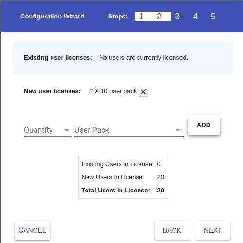 Add users to license