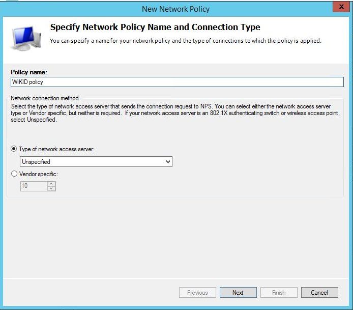 create a Network Policy