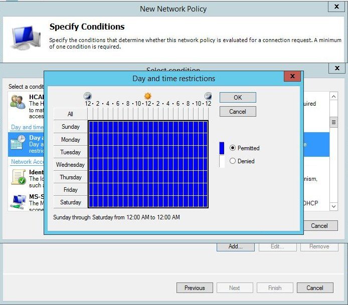 add a condition to NPS